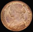 London Coins : A193 : Lot 1563 : Penny 1860 Beaded Border Freeman 6 dies 1+B Lustrous UNC/AU perhaps once cleaned