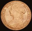 London Coins : A193 : Lot 1564 : Penny 1860 Beaded Border Freeman 6 dies 1+B with three lines on the shield EF once cleaned