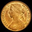 London Coins : A193 : Lot 1568 : Penny 1860 Toothed Border Freeman 13 dies 3+D, UNC with good lustre, in an LCGS holder and graded LC...