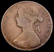 London Coins : A193 : Lot 1571 : Penny 1861 Freeman 24 dies 4+F about Fine with some edge faults and rated R17 by Freeman desirable t...