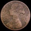 London Coins : A193 : Lot 1575 : Penny 1861 Freeman 30 dies 6+D with 6 over 8 VG and seldom seen