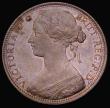 London Coins : A193 : Lot 1580 : Penny 1862 Freeman 39 Dies 6+G Brown UNC