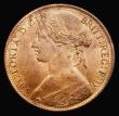 London Coins : A193 : Lot 1594 : Penny 1870 Freeman 60 dies 6+G, Gouby BP1870Ab  CGS 78 with around 40-50% lustre desirable thus
