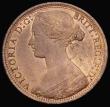London Coins : A193 : Lot 1598 : Penny 1873 Freeman 64 dies 6+G UNC or near so with some pale lustre
