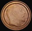 London Coins : A193 : Lot 1634 : Penny 1902 Edward VII trial produced by the Kings Norton Metal Co. Birmingham. Obverse: Bust of the ...