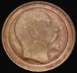 London Coins : A193 : Lot 1635 : Penny 1902 Edward VII undated trial c.1902 produced by the Kings Norton Metal Co. Birmingham, on a t...