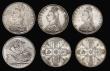 London Coins : A193 : Lot 2049 : Crown 1887, Double Florin 1887 Arabic 1 and 1889 generally EF or better