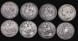 London Coins : A193 : Lot 2059 : Crowns (8) 1821, 1822 (2), 1845, 1847, 1893, 1894, 1899 generally Fine or better but most with some ...