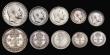 London Coins : A193 : Lot 2152 : Maundy Odds Edward VII (5) 1904 Penny (2), Twopence , Fourpence these Unc - FDC some nicely toned al...