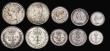 London Coins : A193 : Lot 2155 : Maundy Odds Penny 1884 FDC. Twopence 1874 EF with some contact marks and a scratch and 1900 toned AU...