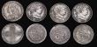 London Coins : A193 : Lot 2240 : Sixpences George II - William IV (8) mixed collectable grades