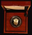 London Coins : A193 : Lot 232 : Five Pounds 2023 King Charles III Coronation Gold Proof, Obverse: Crowned head of Charles III, Rever...