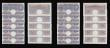 London Coins : A193 : Lot 25 : One Pound Peppiatt Blue 1940-1948 B249 (19) being 4 consecutive groups (3 runs of 5 and 1 run of 4),...