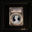 London Coins : A193 : Lot 356 : Alderney Twenty Pounds 2021 New Gothic Crown Portrait 10 Ounces Silver Proof in a PCGS Holder at PR7...