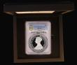 London Coins : A193 : Lot 357 : Alderney Twenty Pounds 2021 New Gothic Crown Shields 10 Ounces Silver Proof in a PCGS Holder at PR70...