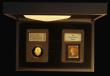 London Coins : A193 : Lot 382 : Gibraltar 1/5 Gold Crown 2023 1/5 Ounce .999 Gold Penny Black Stamp reverse, Charles III obverse Pro...