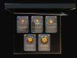 London Coins : A193 : Lot 384 : Gibraltar 2022 Five Coin Gold Set 535th Anniversary of the Sovereign &pound;5, &pound;2, Sovereign, ...
