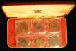 London Coins : A193 : Lot 419 : Nigeria - Federation Proof Set 1959 6 coins Two Shillings to Halfpenny FDC in the red case of issue ...