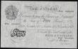 London Coins : A193 : Lot 43 : Five Pounds Beale white B270 dated 25th November 1949 S/N P05 090668 EF