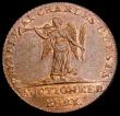 London Coins : A193 : Lot 483 : Halfpenny Suffolk Bury 1795 Charles Guest Auctioneers GOING A GOING Milled edge DH30, Unc with some ...