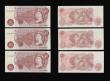 London Coins : A193 : Lot 57 : Ten Shillings Fforde B310 issued 1967 very last run prefix D38N (5 consecutives) D38N 435829-833 UNC