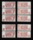 London Coins : A193 : Lot 58 : Ten Shillings Fforde B310 issued 1967 very last run prefix D38N (5 consecutives) D38N 435834-838 UNC