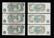 London Coins : A193 : Lot 61 : Replacements (9) One Pound Page B321 prefix R70M, X08M, B323 prefix MU04, MU12, MU17, MW11 (2) MW18 ...