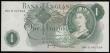 London Coins : A193 : Lot 64 : One Pound Page B323 MW19 447304 scarce last run replacement, issued 1970, UNC
