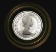 London Coins : A193 : Lot 912 : Southern Rhodesia Crown 1953 Proof Cecil Rhodes Centenary KM#27 nFDC with a ring of light toning and...