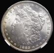 London Coins : A193 : Lot 959 : USA Dollar 1885 O Morgan Silver Dollar NGC MS64 choice and desirable thus