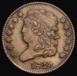 London Coins : A193 : Lot 967 : USA Half Cent 1825 pleasant and bold VF