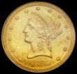 London Coins : A193 : Lot 979 : USA Ten Dollars Gold 1899 NGC MS62