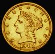 London Coins : A193 : Lot 987 : USA Two and a Half Dollars 1902 AU/UNC