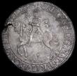 London Coins : A194 : Lot 1007 : Halfcrown Charles I York Mint with EBOR below horse S.2867 mintmark Lion, weight 14.4 grams VF with ...