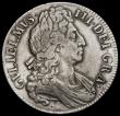 London Coins : A194 : Lot 1092 : Crown 1696 OCTAVO Third Bust, ESC 94, Bull 1004 VF