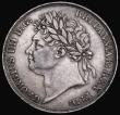 London Coins : A194 : Lot 1098 : Crown 1822 TERTIO ESC 252, Bull 2320 VF