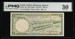 London Coins : A194 : Lot 112 : Saudi Arabia, Monetary Agency, 5 Riyals ND(1968) AH1379 Pick 12b signature 3 PMG Very Fine 30 STAINS