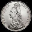 London Coins : A194 : Lot 1153 : Double Florin 1888 ESC 397, Bull 2699 bright EF/UNC