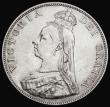 London Coins : A194 : Lot 1154 : Double Florin 1889 Second I in VICTORIA an inverted 1 ESC 398A bright EF