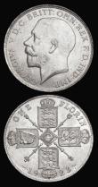 London Coins : A194 : Lot 1218 : Florin 1923 and 1929 both Unc