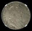 London Coins : A194 : Lot 1280 : Halfcrown 1698 DECIMO ESC 554, Bull 1034 a Choice example now in a NGC Holder at MS62