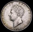 London Coins : A194 : Lot 1298 : Halfcrown 1825 ESC 642, Bull 2371 AU with a pleasing tone