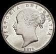 London Coins : A194 : Lot 1307 : Halfcrown 1875 ESC 696, Bull 2745 UNC Details with some scratches and scuffs on the portrait