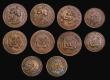London Coins : A194 : Lot 1940 : France Satirical Coppers (5) Sedan related Napoleon III, 80,000 Prisoners etc mixed grades one with ...