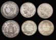 London Coins : A194 : Lot 1979 : World France 1 Franc 1855A NVF, 2 Francs 1887A VF and 1895A EF, Greece 20 Drachmai 1860 AU, Morocco ...
