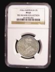 London Coins : A194 : Lot 421 : Australia Florin 1936 KM#27 Proof rare thus and graded PF63 by NGC and ex Ted Reams Collection