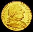 London Coins : A194 : Lot 537 : France 20 Francs Gold 1815A Paris Mint Louis XVIII Lustrous AU a pleasing example