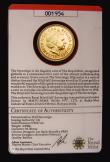 London Coins : A194 : Lot 589 : India Half Sovereign 2014 with I mint mark BU in the Royal Mint plastic card of issue