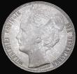 London Coins : A194 : Lot 639 : Netherlands Gulden 1908 KM122.2 pleasantly toned Unc