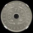 London Coins : A194 : Lot 732 : Southern Rhodesia Penny 1935 KM#7 UNC with some light tone NGC MS63